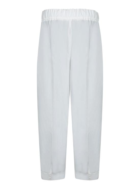 25SS 에르노 스트레이트 팬츠 PT000099D 12483Z 1000 White - HERNO