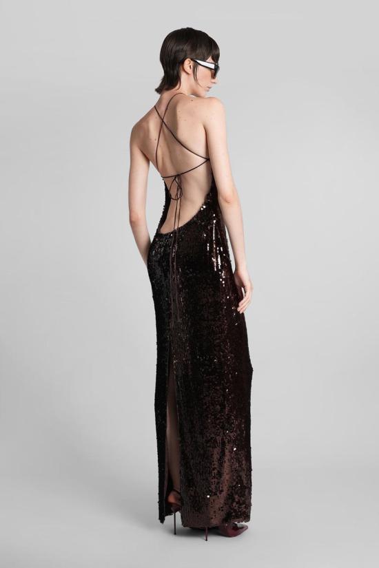 25FW 마그다뷰트림 롱 원피스 422481 202725 BROWN - MAGDA BUTRYM