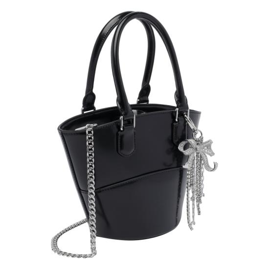 25FW 셀프 포트레이트 토트백 314ABLACK Black - SELF PORTRAIT