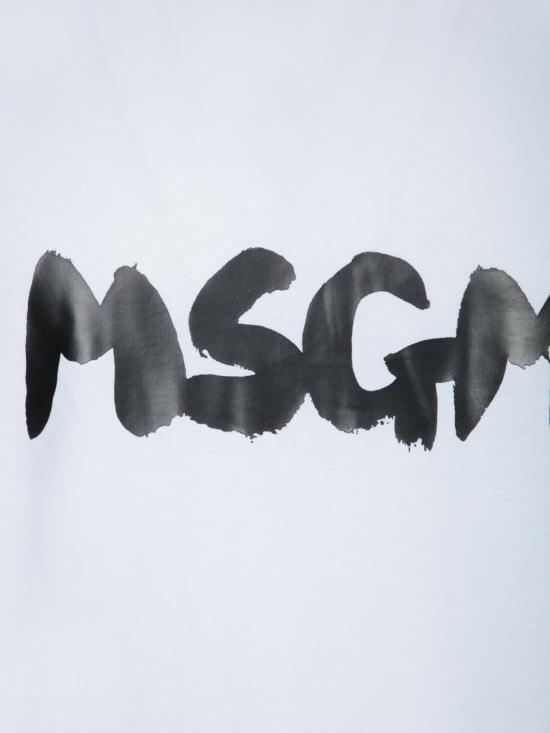 25SS 엠에스지엠 반팔 티셔츠 3840MM105 257002 01 White - MSGM