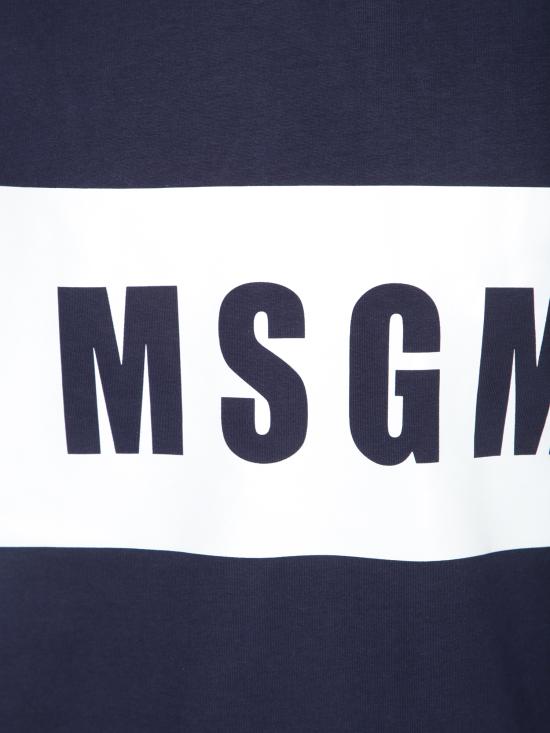 25SS 엠에스지엠 반팔 티셔츠 3840MM520 257002 87 Blue - MSGM