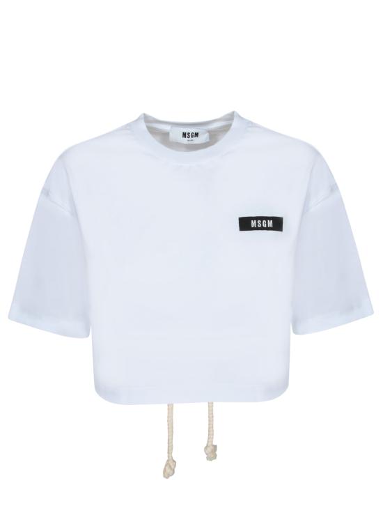 25SS 엠에스지엠 반팔 티셔츠 3841MDM116 257002 01 White