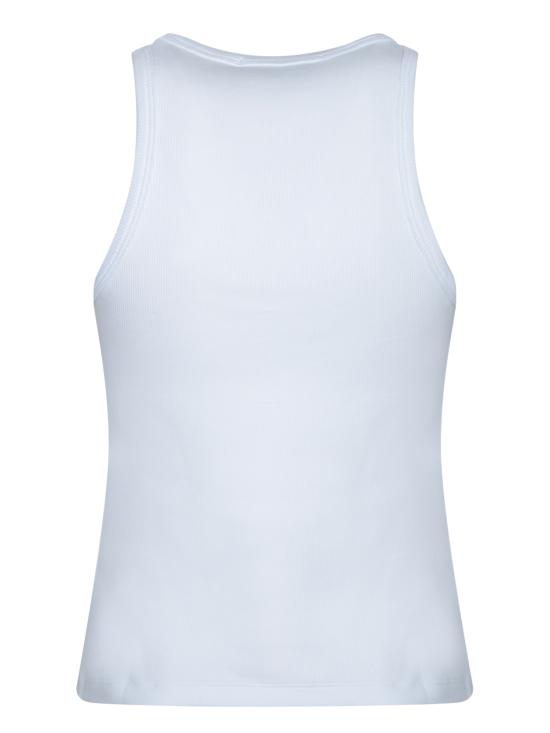 25SS 엠에스지엠 민소매 티셔츠 3841MDT76U 257120 01 White - MSGM