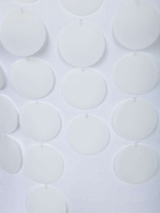 25SS 엠에스지엠 민소매 티셔츠 3842MDT81 257120 01 White - MSGM