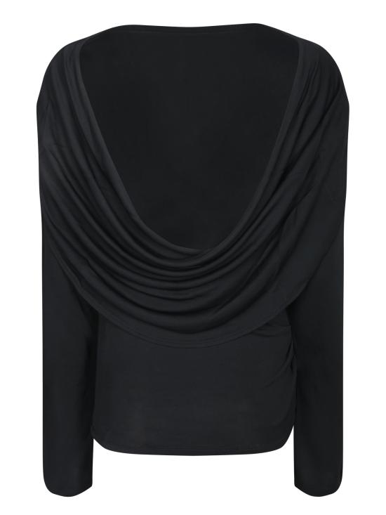 25SS 자크뮈스 긴팔 티셔츠 251TO121 1026 990 Black - JACQUEMUS