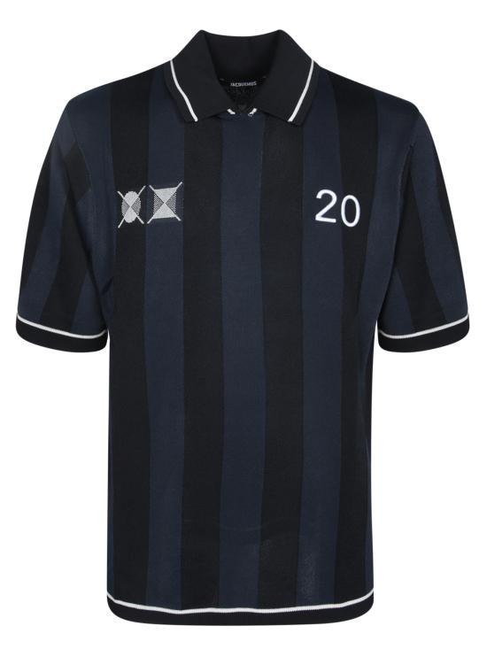 25SS 자크뮈스 리가 폴로 셔츠  255KN542 2432 390 Blue