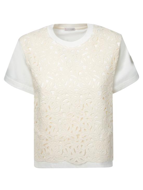 25SS 몽클레어 반팔 티셔츠 8C00050 89AJU 034 White