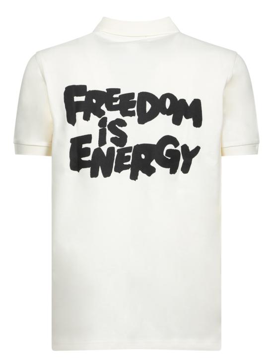 25FW 꼼데가르송 폴로 티셔츠 FNT5013A ECRU White - COMME DES GARCONS