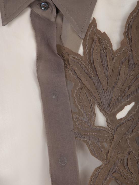 25SS 브루넬로 쿠치넬리 셔츠 MF940RJ506 C2925 Brown - BRUNELLO CUCINELLI