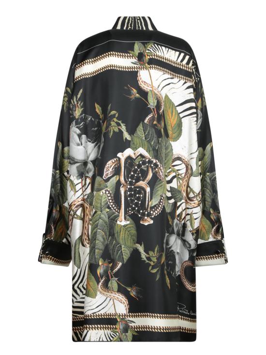 25SS 로베르토 카발리 셔츠 UKT160 4QN82 D0141 Black - ROBERTO CAVALLI