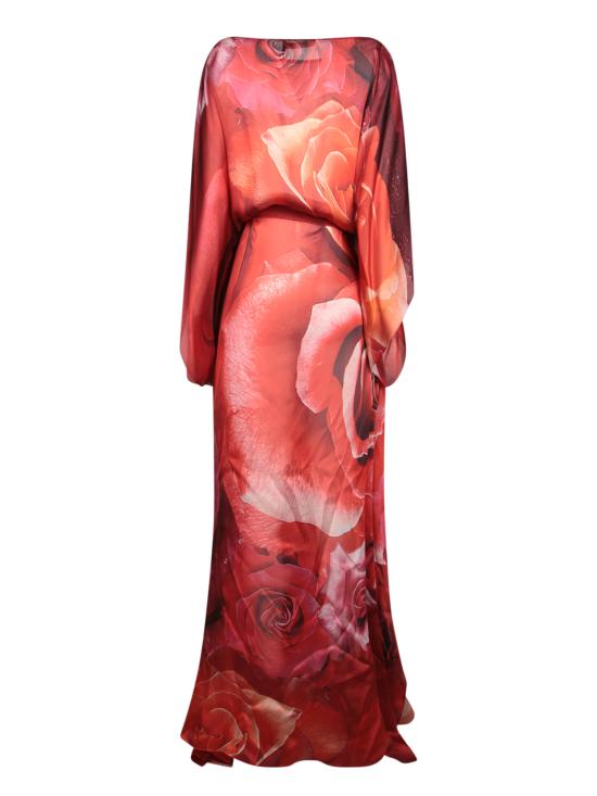 25SS 로베르토 카발리 롱 원피스 UKT180 CTN48 02000 Red - ROBERTO CAVALLI