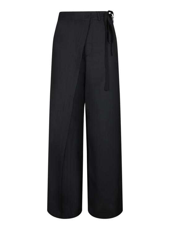 25SS MM6 메종마르지엘라 스트레이트 팬츠 S52KA0518 M35080 900 Black