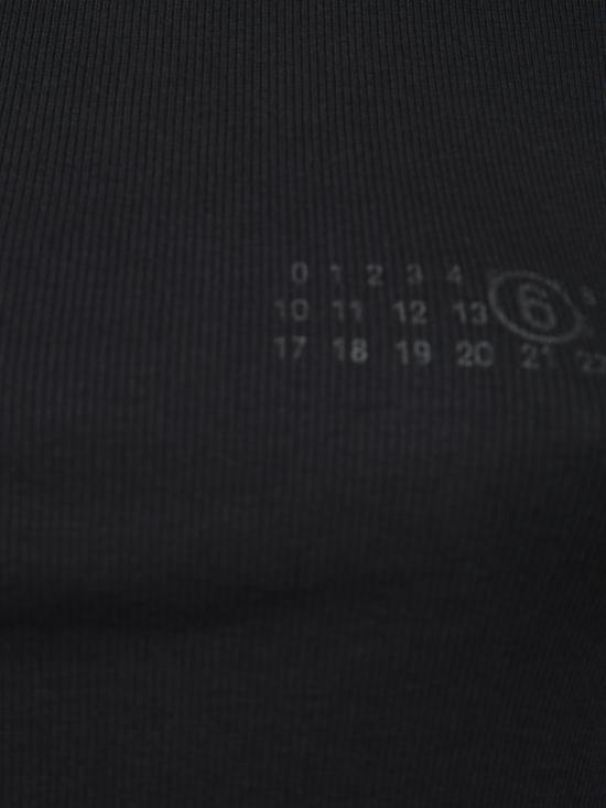 25SS MM6 메종마르지엘라 민소매 티셔츠 S52NL0069 MTJ017 961 Black - MM6 MAISON MARGIELA