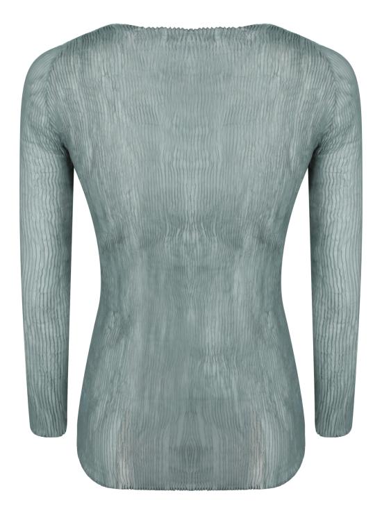 25SS 이세이 미야케 스웨터 IM56FJ413 69 Green - ISSEY MIYAKE