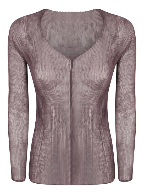 25SS 이세이 미야케 스웨터 IM56FJ413 89 Brown