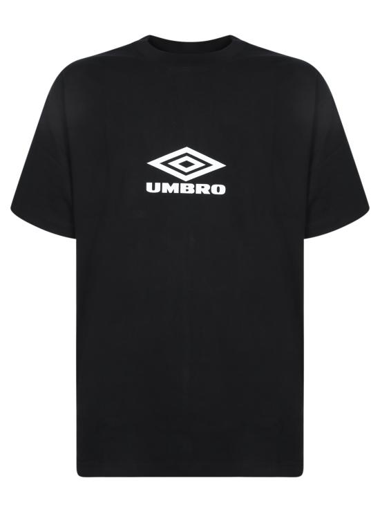 25SS 엄브로 반팔 티셔츠 UBMW0327 JY98 BLK0001 Black