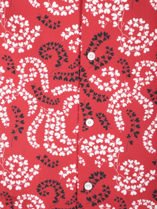 25SS 랑방 반팔 셔츠 RMSI0019 6058 361 Red - LANVIN