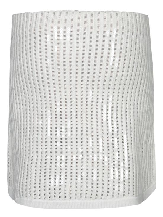 25SS 셀프 포트레이트 스커트 SS25126SKW WHITE White - SELF PORTRAIT