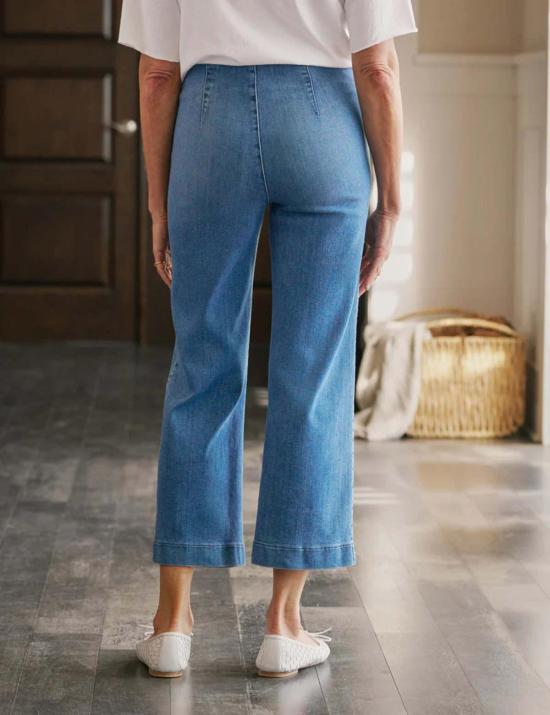  프랭크 앤 에일린 데님 팬츠 프랭크 & 아일린 웨스트포트 일루전 진 미디엄 워시드 데님 - FRANK & EILEEN