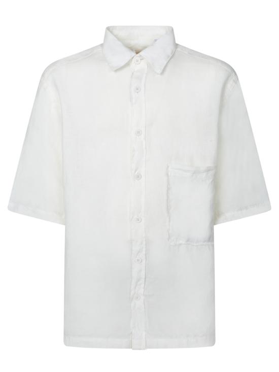 25SS 코스투메인 반팔 셔츠 STEFANO CORFU OFFWHITE White