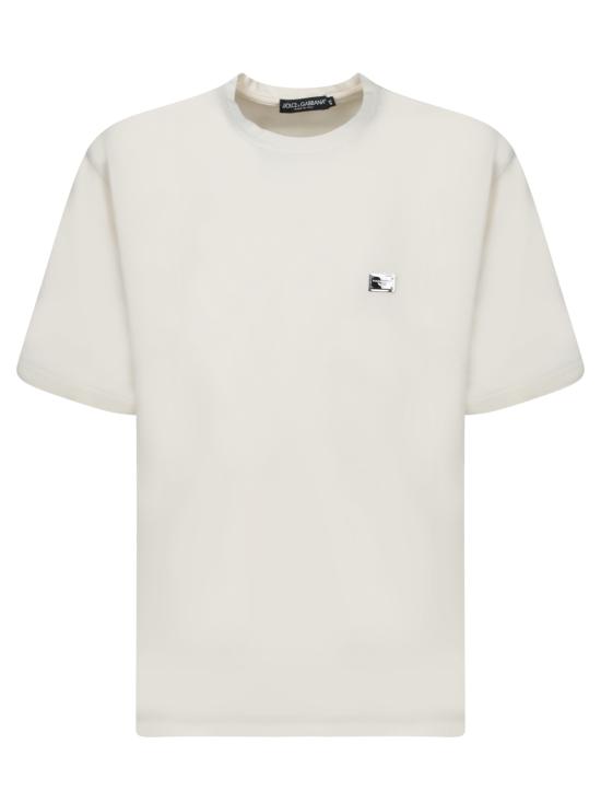 25SS 돌체앤가바나 반팔 티셔츠 G8SE3T FU7EN A4567 White