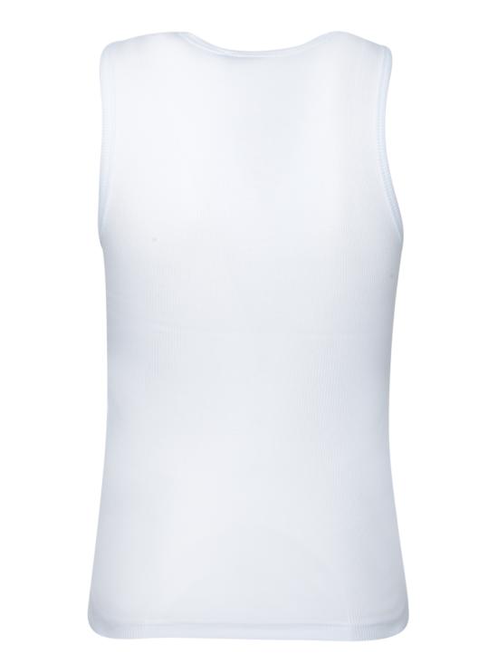 25SS JW앤더슨 민소매 티셔츠 JO0248 PG1717 001 White - JW ANDERSON