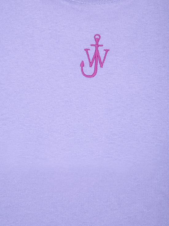25SS JW앤더슨 반팔 티셔츠 JT0259 PG1715 257 Purple - JW ANDERSON