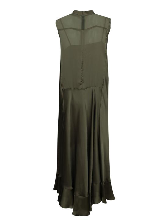 25SS 사카이 롱 원피스 2507841 501 Green - SACAI