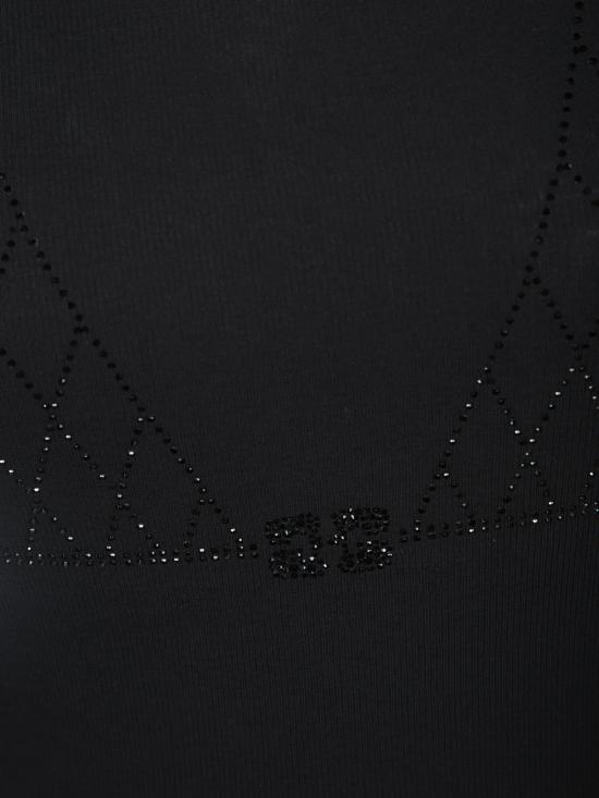 25SS 가니 민소매 티셔츠 T4079 099 Black - GANNI