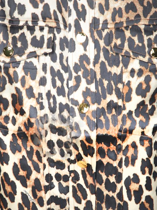 25SS 가니 셔츠 W0321 943 Brown - GANNI