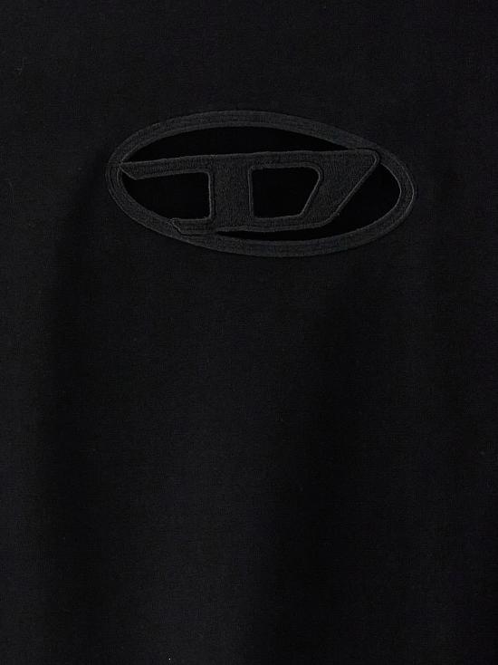 26SS 디젤 반팔 티셔츠 A062680AFAA9XXA Black - DIESEL