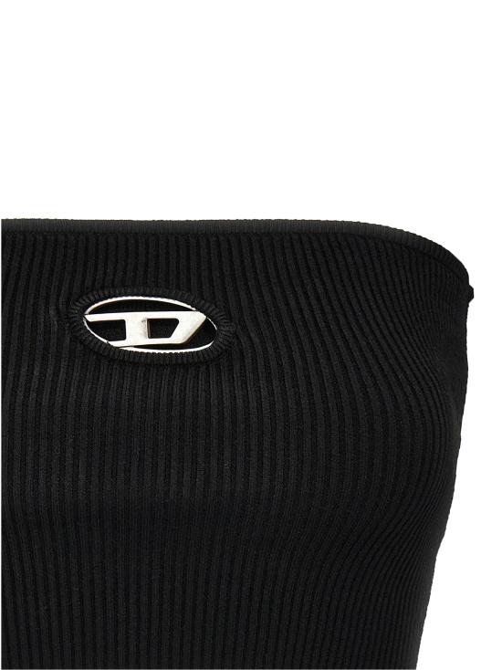 25FW 디젤 이브닝 티셔츠 A130190DLAX9XX Black - DIESEL