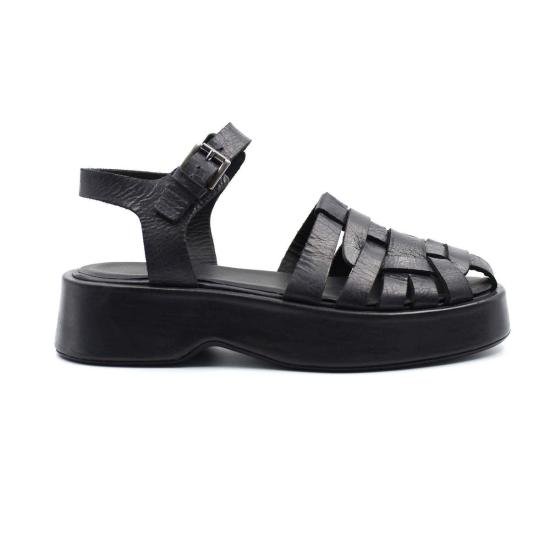  메이블앤모스 샌들 메이블 앤 모스 더 피셔 샌들 블랙 - MABEL AND MOSS