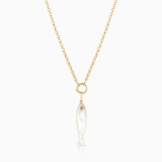  탯치 목걸이/팬던트 댓치 피쉬 포르투나 챠밍 - THATCH