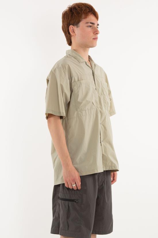 25SS 미즈노 반팔 셔츠 B2GCC001 SPRAY BEIGE Beige - MIZUNO