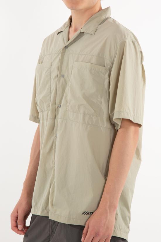 25SS 미즈노 반팔 셔츠 B2GCC001 SPRAY BEIGE Beige - MIZUNO