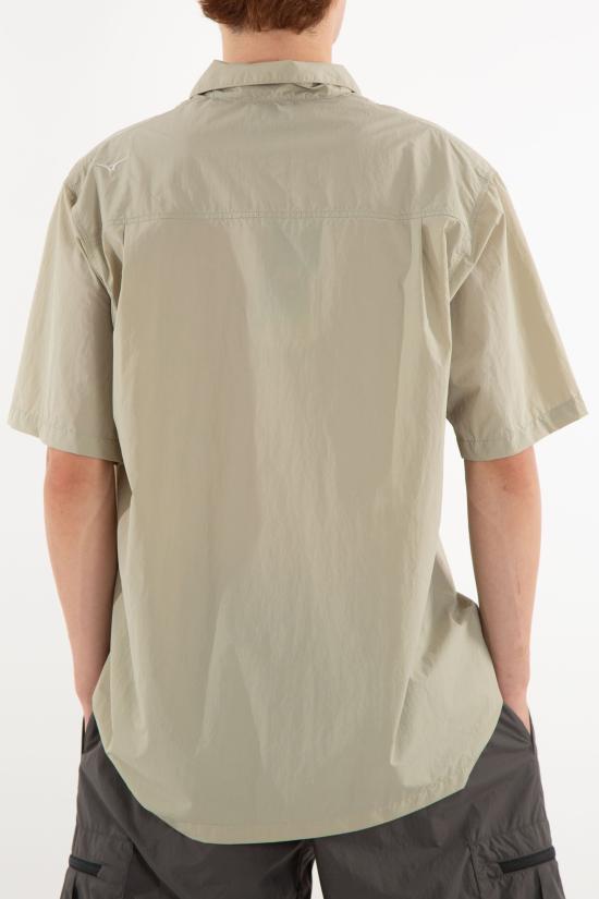 25SS 미즈노 반팔 셔츠 B2GCC001 SPRAY BEIGE Beige - MIZUNO