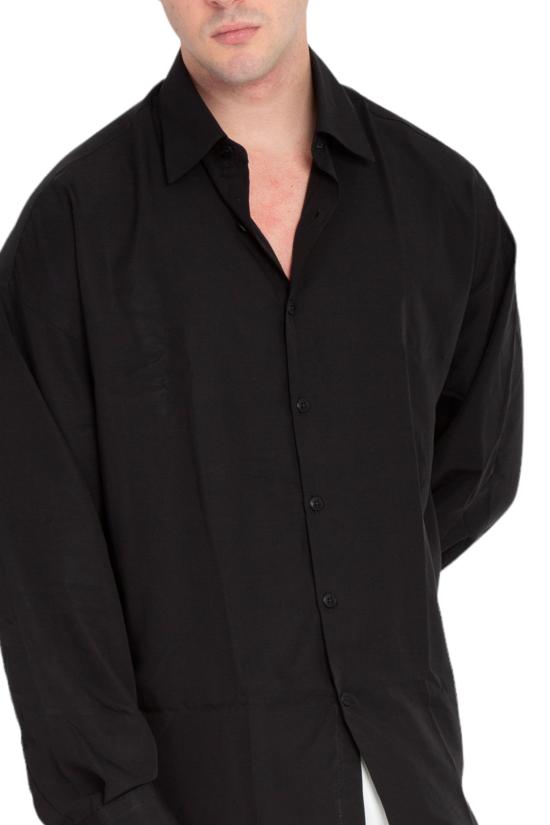  코스투메인 긴팔 셔츠 VALENTINO CONGO SS24 4490 Black - COSTUMEIN