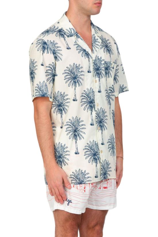  세인트바쓰 반팔 셔츠 KALE001 04329F 1061 White - MC2 SAINT BARTH