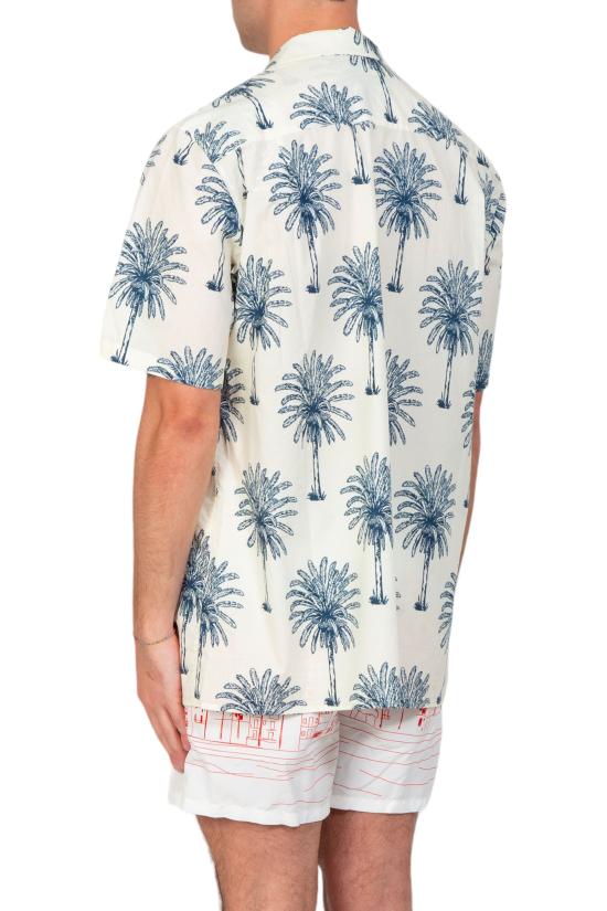  세인트바쓰 반팔 셔츠 KALE001 04329F 1061 White - MC2 SAINT BARTH