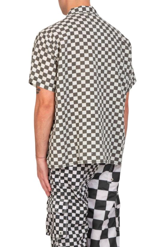  이알엘 반팔 셔츠 ERL08B016 CHECKER Grey - ERL