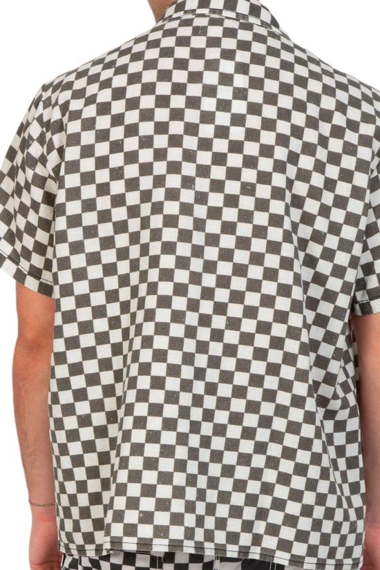  이알엘 반팔 셔츠 ERL08B016 CHECKER Grey - ERL