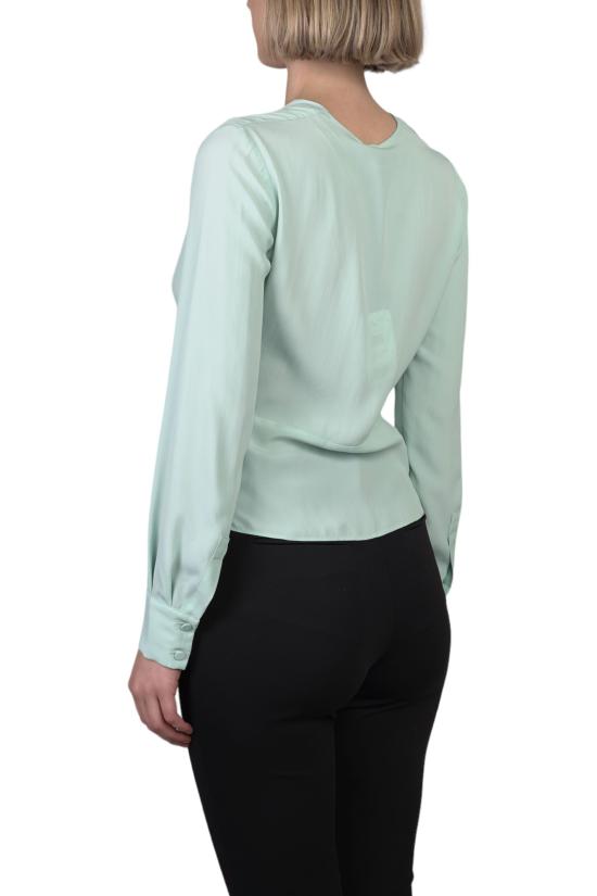  핑코 블라우스 100108 8889 E51VERDE Green - PINKO