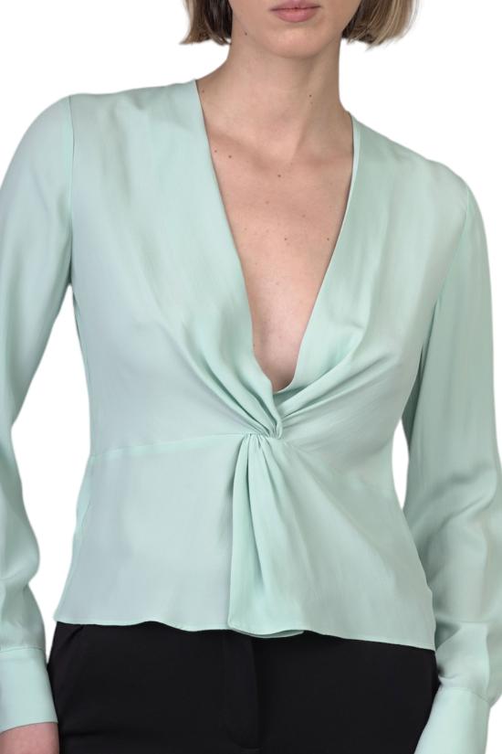  핑코 블라우스 100108 8889 E51VERDE Green - PINKO