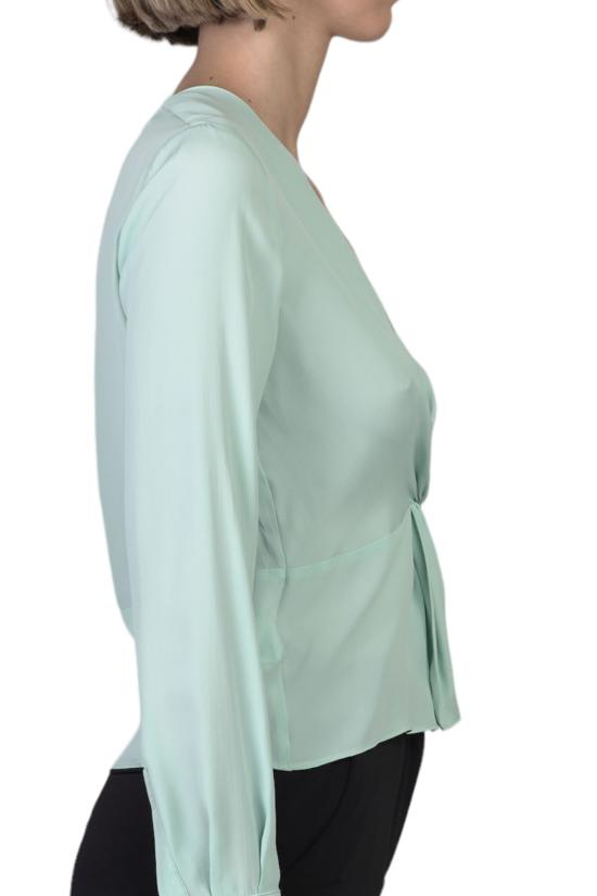  핑코 블라우스 100108 8889 E51VERDE Green - PINKO