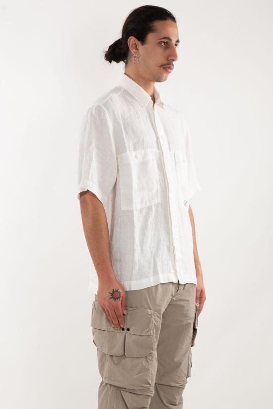 25SS 씨피 컴퍼니 반팔 셔츠 18CMSH239A 005415G 103 White - C.P. COMPANY