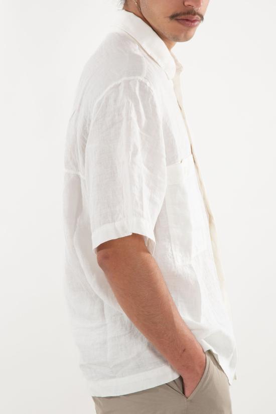 25SS 씨피 컴퍼니 반팔 셔츠 18CMSH239A 005415G 103 White - C.P. COMPANY