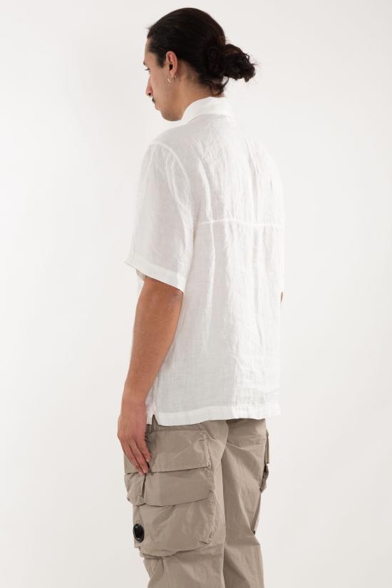 25SS 씨피 컴퍼니 반팔 셔츠 18CMSH239A 005415G 103 White - C.P. COMPANY