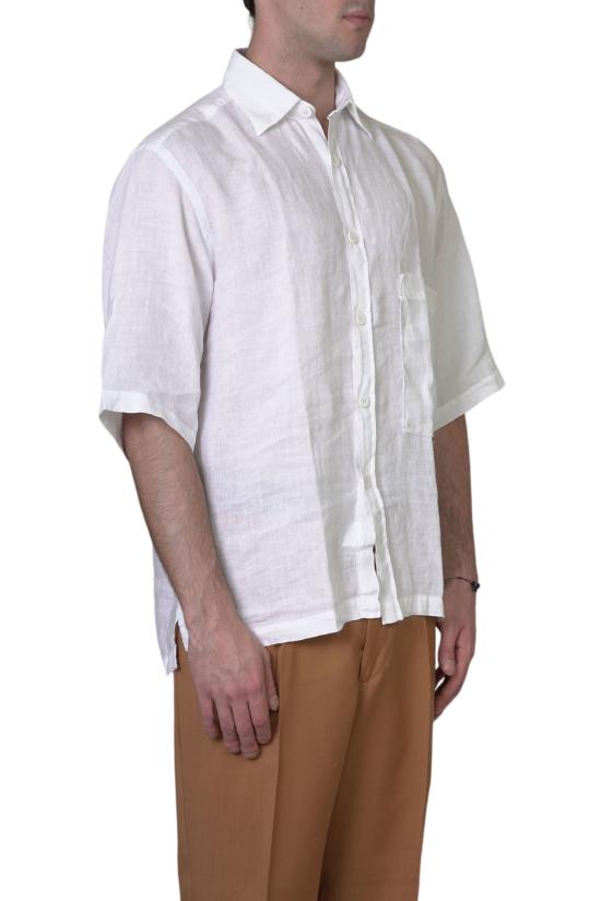  코스투메인 반팔 셔츠 S23 STEFANO CORFU BIANCO White - COSTUMEIN