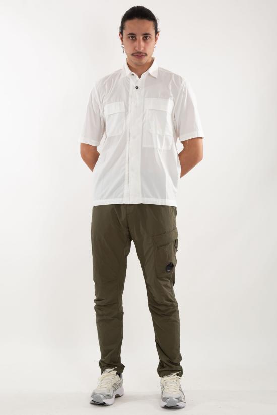 25SS 씨피 컴퍼니 반팔 셔츠 18CMSH245A 005691G 103 White - C.P. COMPANY